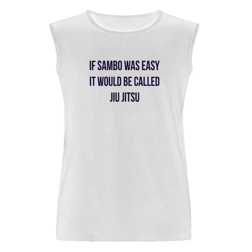 If Sambo Was Easy Would Be Called Jiu Jitsu Khabib Nurmagomedov Ufc Wh Men Sleeveless T-Shirt