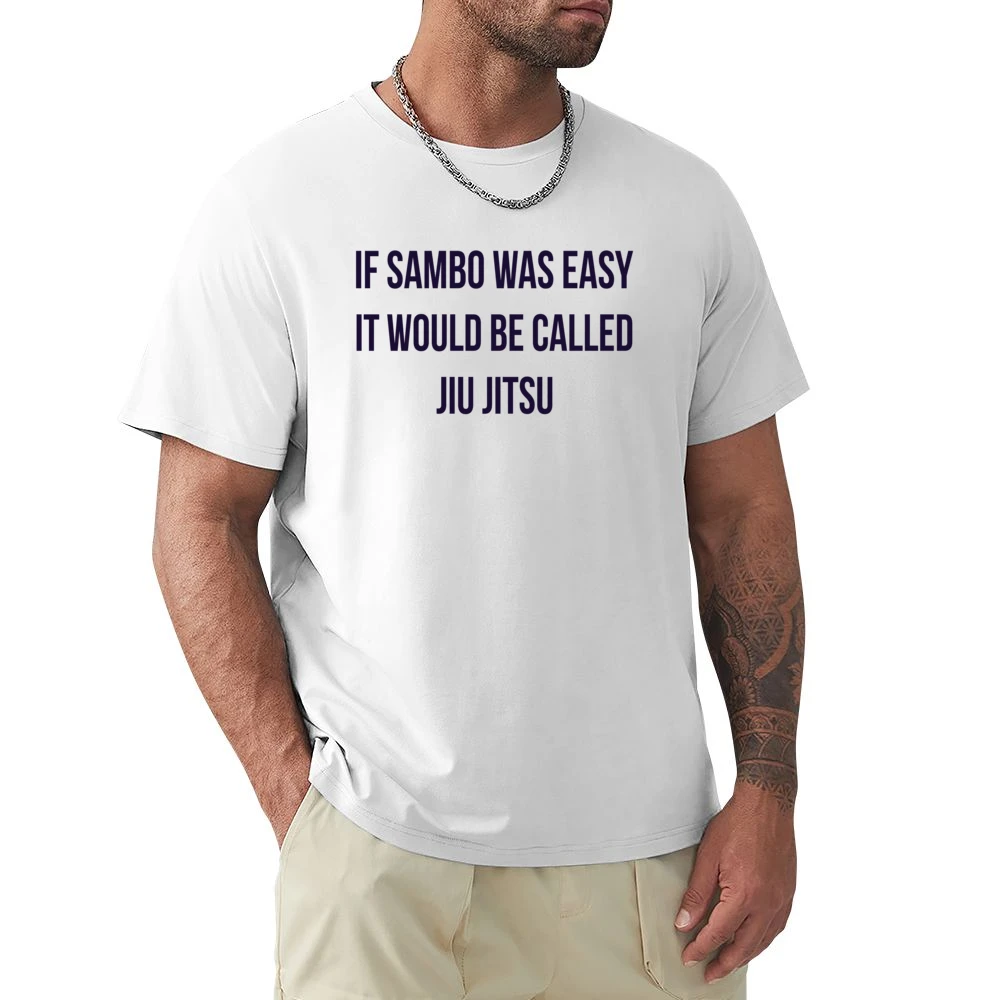 If Sambo Was Easy Would Be Called Jiu Jitsu Khabib Nurmagomedov Ufc Wh Premium Men T-shirt