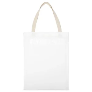 I'm A Little Monster Gaga Music White Canvas Tote Shopping Bag