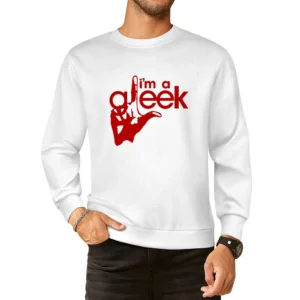 I'm Gleek Glee TV Series European Size Pullover Sweater