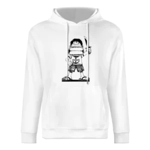 I'm Luffy! The Man Who Will Become Pirate King Little Monkey D Luffy O European Size Men Hoodie