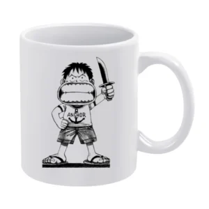 I'm Luffy! The Man Who Will Become Pirate King Little Monkey D Luffy O White Mug