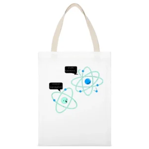 I'm Sick of your Negativity White Canvas Tote Shopping Bag