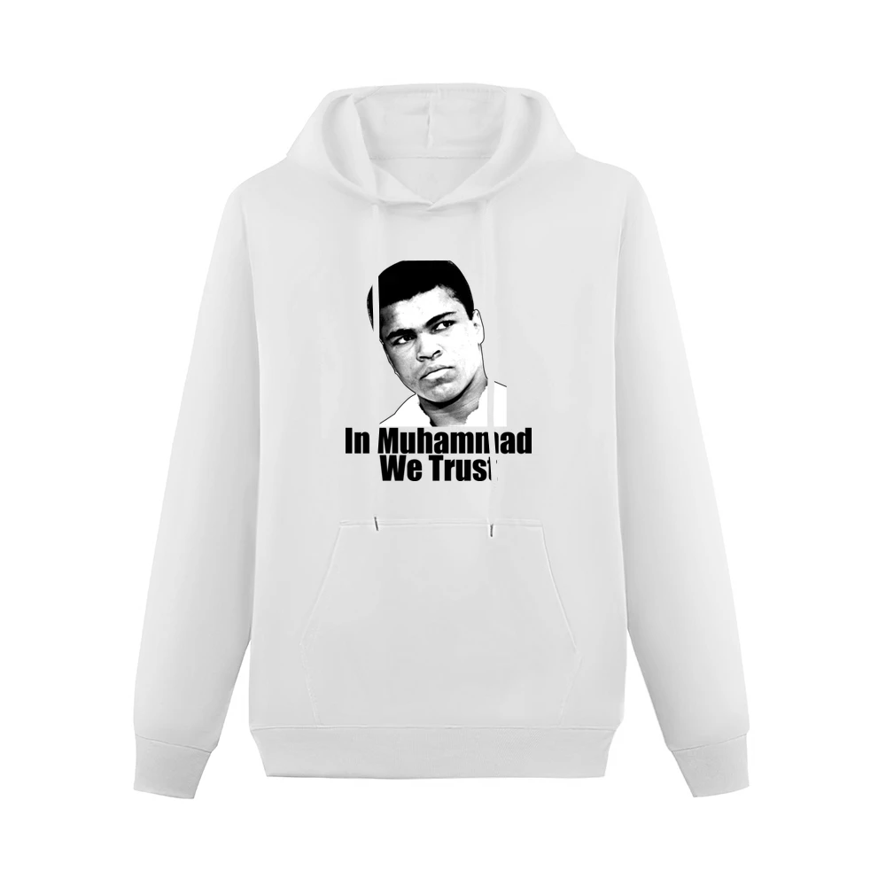 In Muhammad We Trust Men Hoodie With Pocket