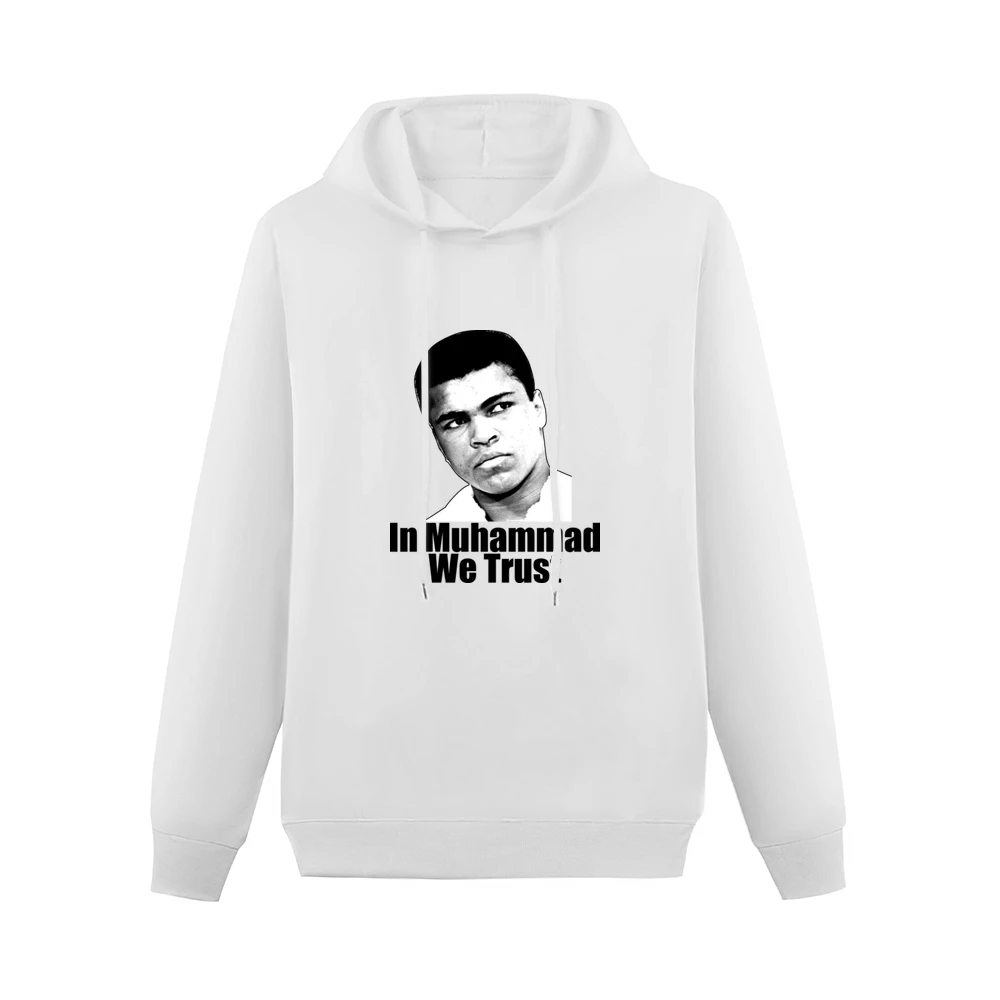 In Muhammad We Trust Men Hoodie Without Pocket