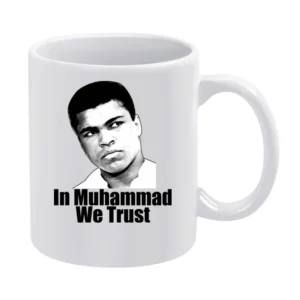 In Muhammad We Trust White Mug