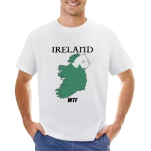 Ireland WTF Funny Parody Northern Ireland Boxing Asian Size Men T-Shirt