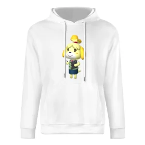 Isabelle From Animal Crossing Nintendo Video Game Fan European Size Men Hoodie