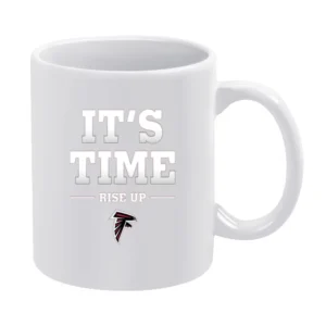 Its Time Falcons Tshirt White Mug