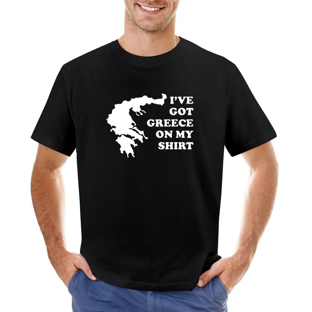 I've Got Greece On My Shirt Funny Asian Size Men T-Shirt