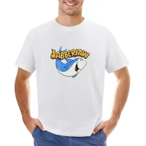 Jabberjaw Fun Cool Vintage Style Distressed Graphic Retro Tv Show T Sh Asian Size Men T-Shirt