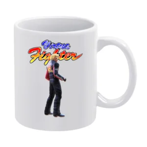 Jacky Bryant Virtua Fighter Arcade Fighting Retro Video Game Character White Mug