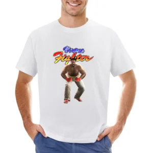 Jeffry Mcwild Virtua Fighter Arcade Fighting Retro Video Game Characte Asian Size Men T-Shirt