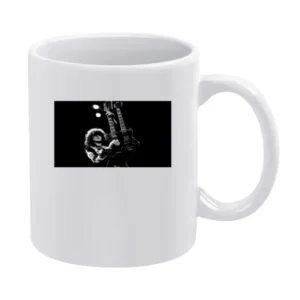 Jimmy Page Guitar Tshirt (All Colors Available) White Mug