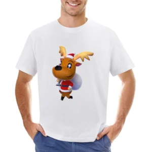 Jingle From Animal Crossing Nintendo Character Video Game Asian Size Men T-Shirt