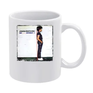 Joan Armatrading Joan Armatrading Album Cover Distressed Image White Mug