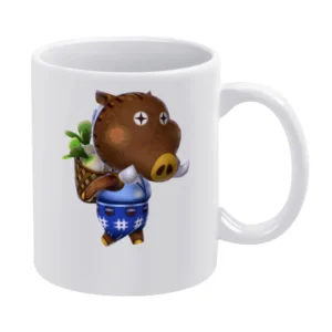 Joan From Animal Crossing Nintendo Character Video Game White Mug