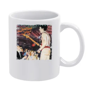 John Fogerty John Fogerty Album Cover Distressed Image White Mug