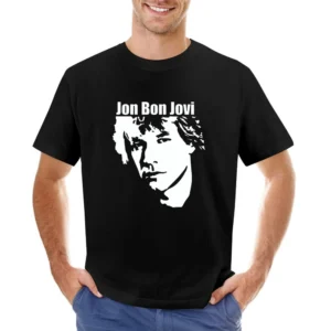 Jon bon Jovi american musician rock star band Asian Size Men T-Shirt