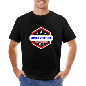 Jonas Venture For President 2016 The Venture Bros TV Show Asian Size Men T-Shirt
