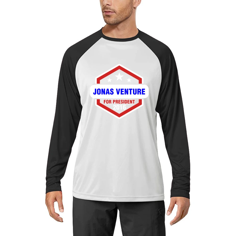 Jonas Venture For President 2016 The Venture Bros TV Show Men Long Sleeve T-Shirt