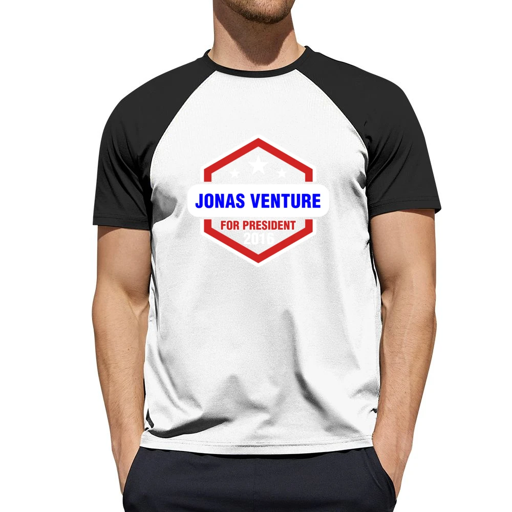 Jonas Venture For President 2016 The Venture Bros TV Show Men Short Sleeve T-Shirt