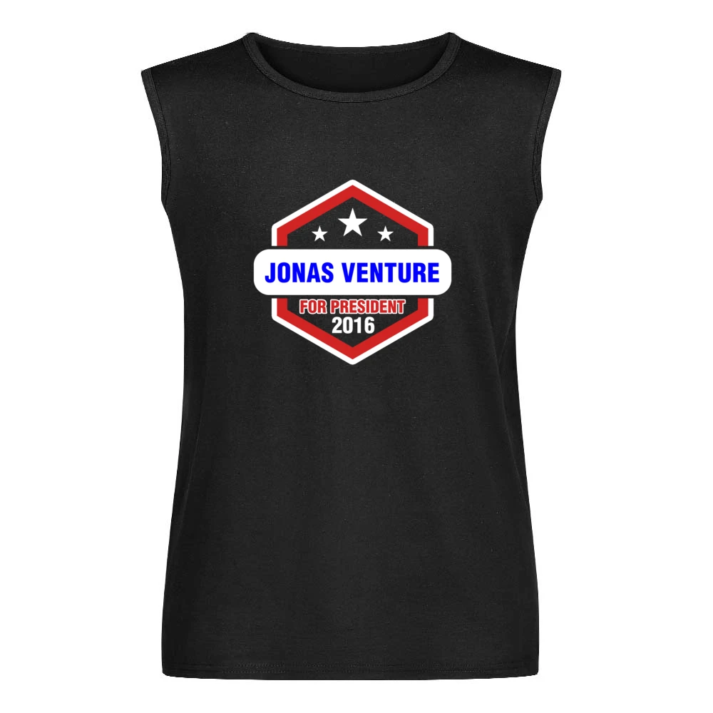 Jonas Venture For President 2016 The Venture Bros TV Show Men Sleeveless T-Shirt