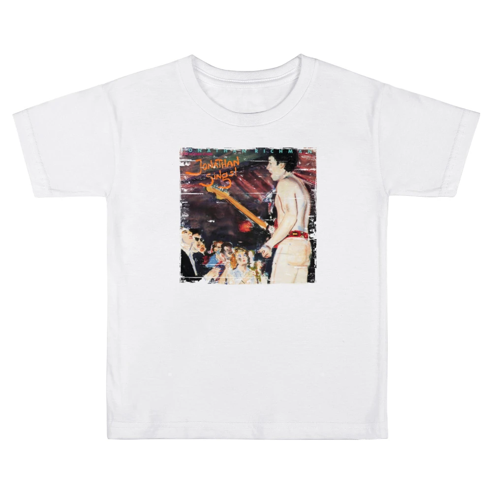 Jonathan Richman Jonathan Sings Album Cover Distressed Image Kids Boys Girls T-Shirt