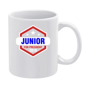 Junior For President 2016 The Red Road TV Show White Mug