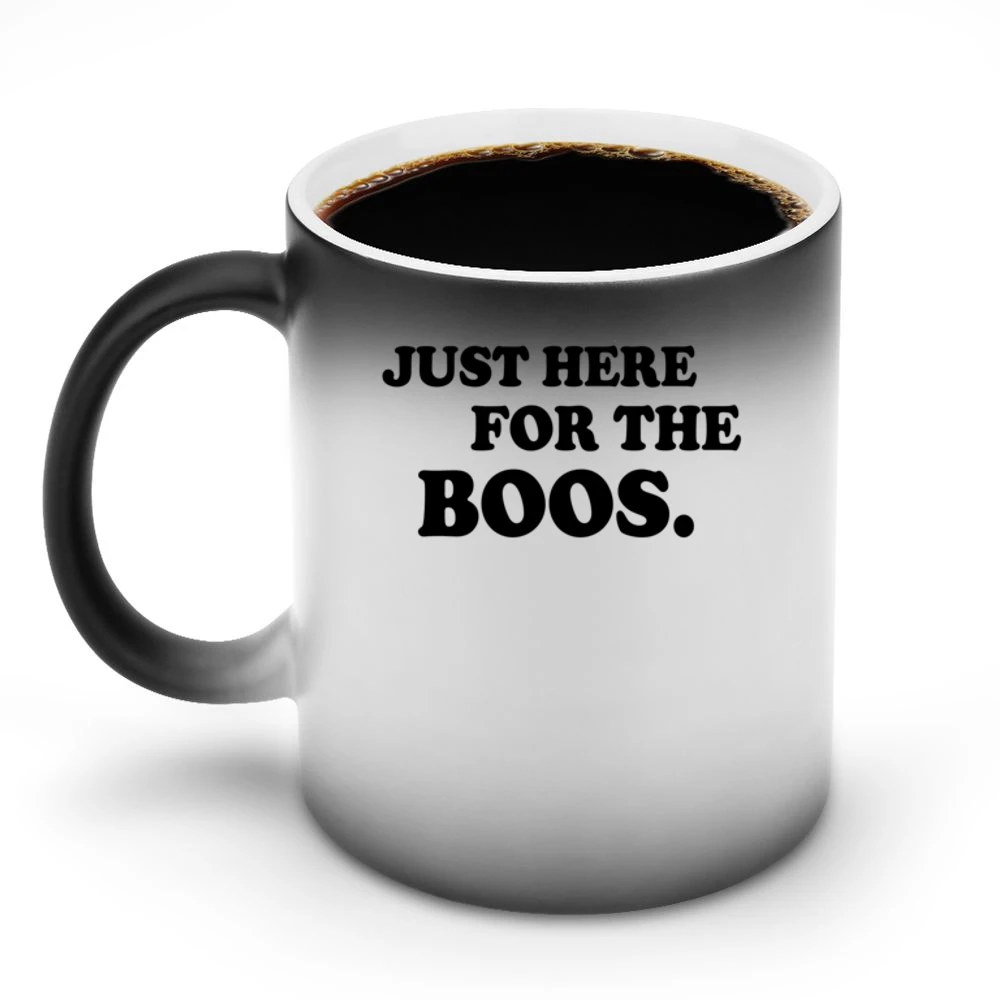 Just Here For The Boos Funny Halloween Popular Vanessa Hudgens Discoloration Mug