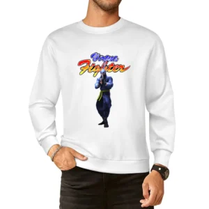 Kage Maru Virtua Fighter Arcade Fighting Retro Video Game Character Fa European Size Pullover Sweater