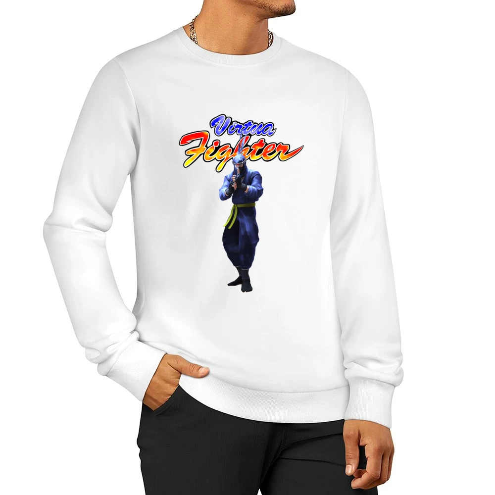 Kage Maru Virtua Fighter Arcade Fighting Retro Video Game Character Fa Men Pullover Sweatshirt