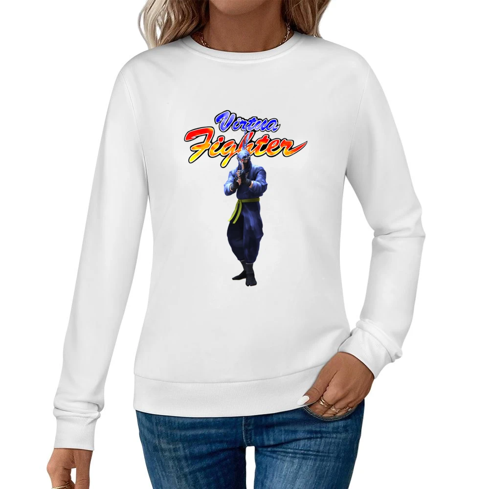Kage Maru Virtua Fighter Arcade Fighting Retro Video Game Character Fa Women Pullover Sweatshirt