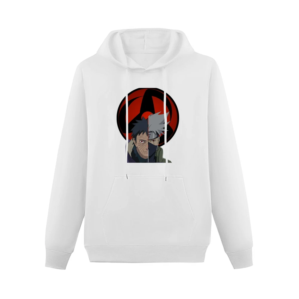 Kamui eyes sharingan Tobi Uchiha Hatake Kakashi magenkyo Naruto anime Men Hoodie With Pocket