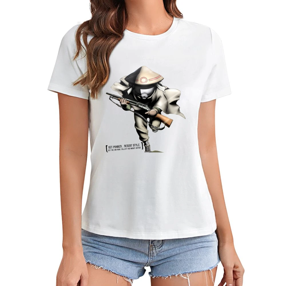 Kanta Mizuno Get punked Desert Style Devil Desert Punk anime manga T S Asian Size Women Ladies T-shirt