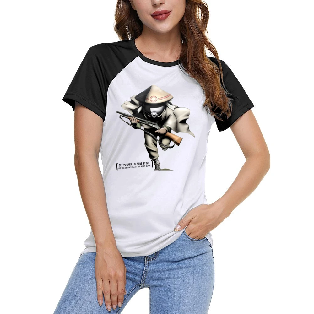Kanta Mizuno Get punked Desert Style Devil Desert Punk anime manga T S Women Ladies Short Sleeve T-Shirt