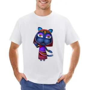 Katrina From Animal Crossing Nintendo Character Video Game Asian Size Men T-Shirt