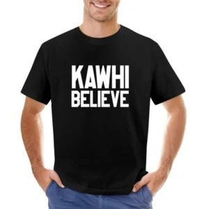 Kawhi Believe San Antonio Basketball Asian Size Men T-Shirt