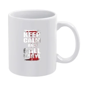 Keep Calm And Call Daryl White Mug