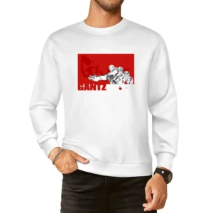 Kei Kurono Masaru Kato Kei Kishimoto Gantz anime manga Series European Size Pullover Sweater
