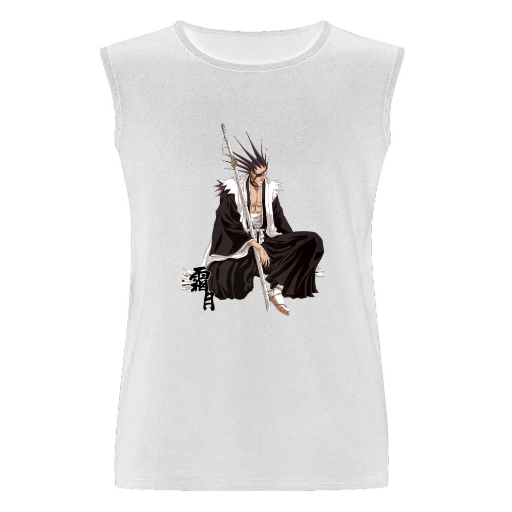 Kenpachi Zaraki - Bleach captain of the 11th Division in the Gotei 13 Men Sleeveless T-Shirt