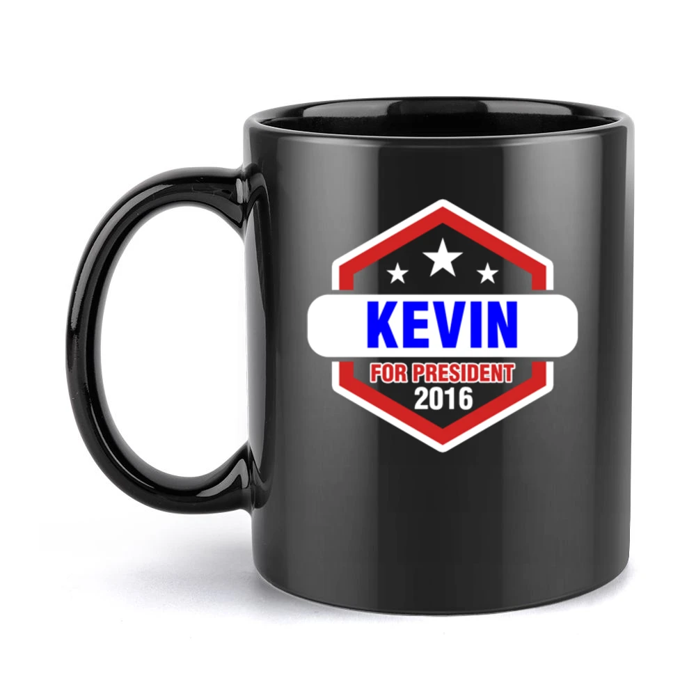 Kevin For President 2016 The League TV Show Black Mug