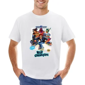 Kid Chameleon Sega Genesis Old School Retro Video Game Fan Distressed Asian Size Men T-Shirt