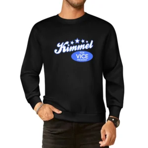 Kimmel For Vice President Fun Jimmy Kimmel Political Graphic European Size Pullover Sweater