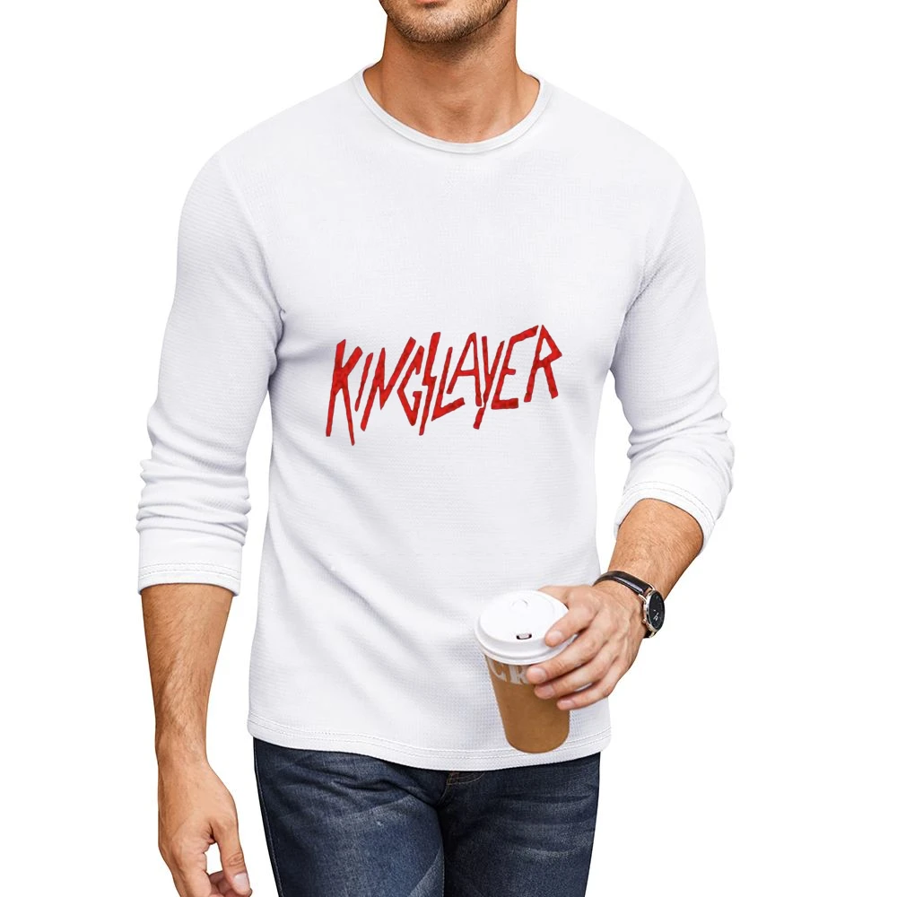 Kingslayer Tshirt Men CrewNeck Long Sleeve T-Shirt