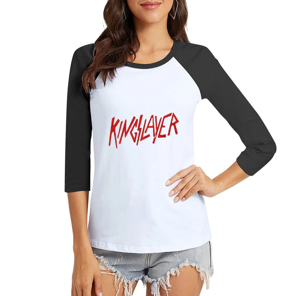 Kingslayer Tshirt Women Ladies 3-4 Sleeve T-Shirt