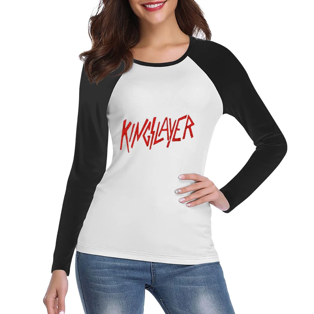 Kingslayer Tshirt Women Ladies Long Sleeve T-Shirt
