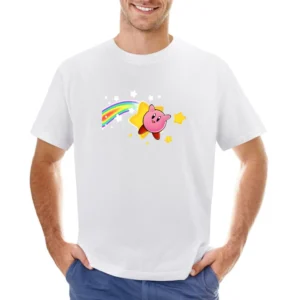 Kirby Video Game Asian Size Men T-Shirt