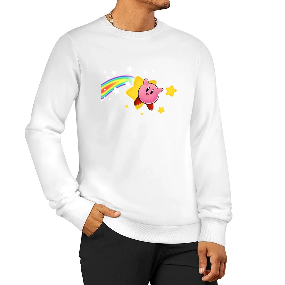Kirby Video Game Men Pullover Sweatshirt