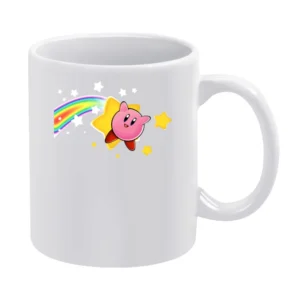 Kirby Video Game White Mug
